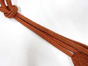 正絹　無形文化財　道明製　手組帯締め